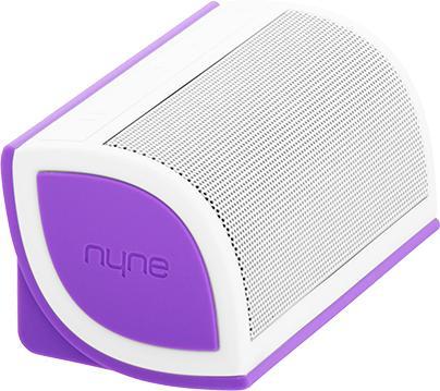Produktbild Nyne Mini - Lautsprecher - tragbar - drahtlos - 5 Watt (Gesamt) - weiss, Violett (Mini Purple) (10 h, Akkubetrieb)