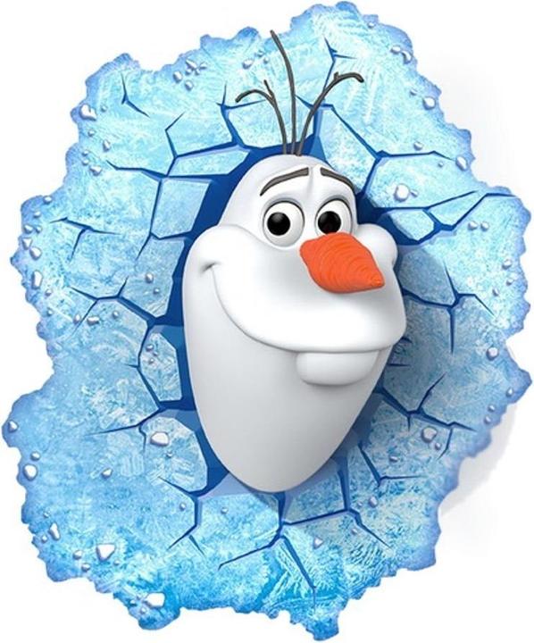 3DLightFX Disney Frozen: Olaf 3D LED Light