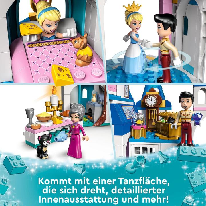 Produktbild LEGO Cinderellas Schloss (43206, LEGO Disney)