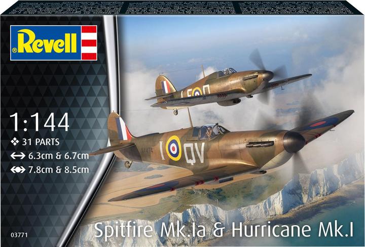 Actual product image Revell Supermarine Spitfire Mk.Ia & Hawker Hurricane Mk.I