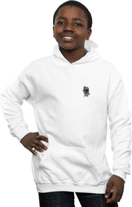 Produktbild Star Wars Boba Fett Chest Print Kapuzenpullover Jungen (140, 146)