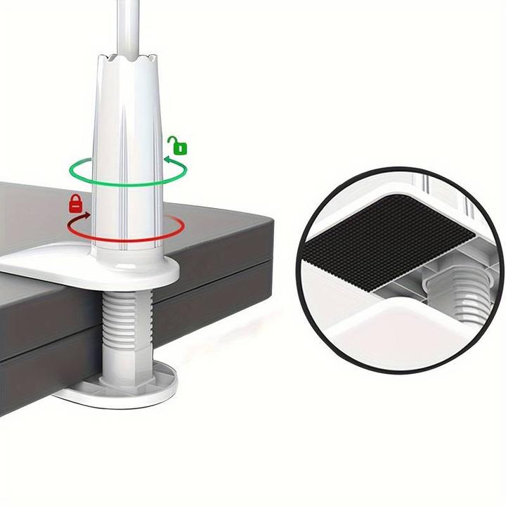 Immagine prodotto PhoneLook Portacellulare flessibile e mobile da 1,3 metri con morsetto universale per il bordo del tavolo