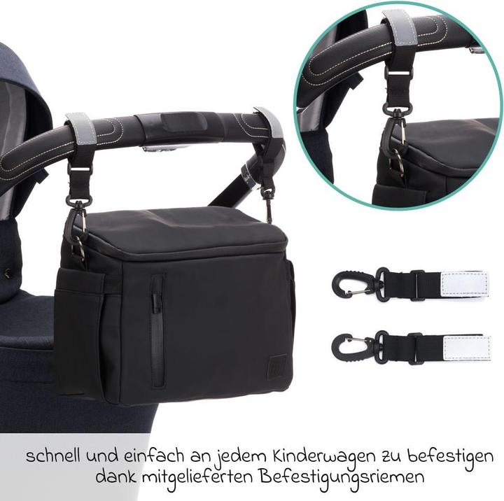 Image du produit Fillikid Sacs pour poussettes Organiseur de poussettes Larvik avec beaucoup d'espace de rangement incl.