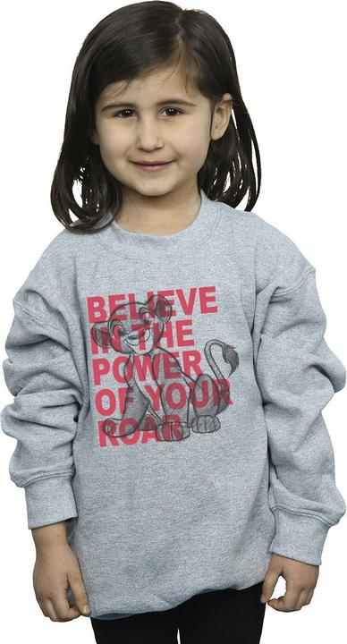 Actual product image Disney Girls The Lion King Power Of Roar Sweatshirt (116)
