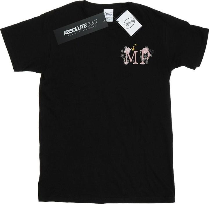 Disney Mary Poppins Letter Breast Print TShirt (M)