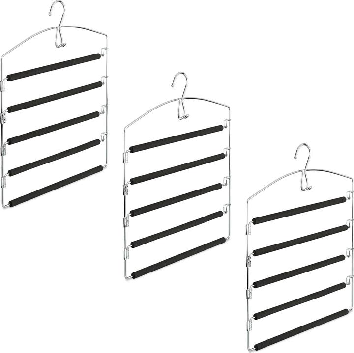 Produktbild Relaxdays Hosenbügel Set (3 x)