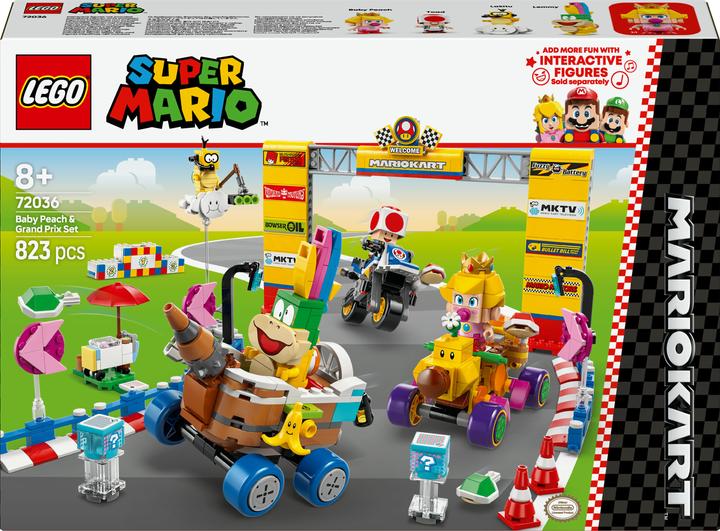 Image du produit LEGO Mario Kart - Kit bébé Peach & Grand Prix (72036, LEGO Super Mario)
