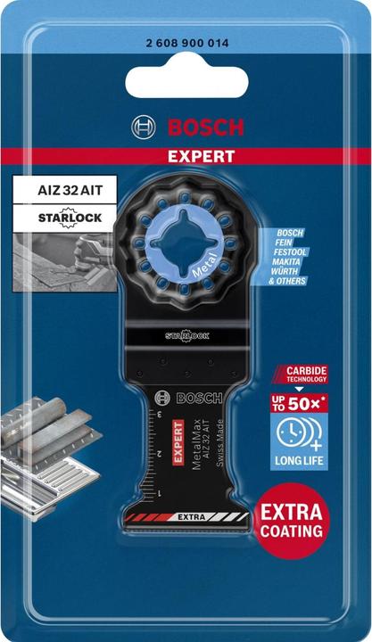 Immagine prodotto Bosch Professional Zubehör Lama Expert MetalMax AIZ 32 AIT per utensili multifunzione, 40 x 32 mm