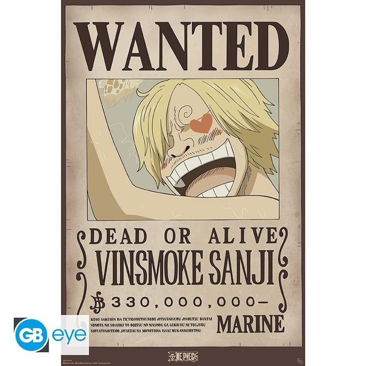 Actual product image GB Eye One Piece - Sanji (91.5 x 61 cm)
