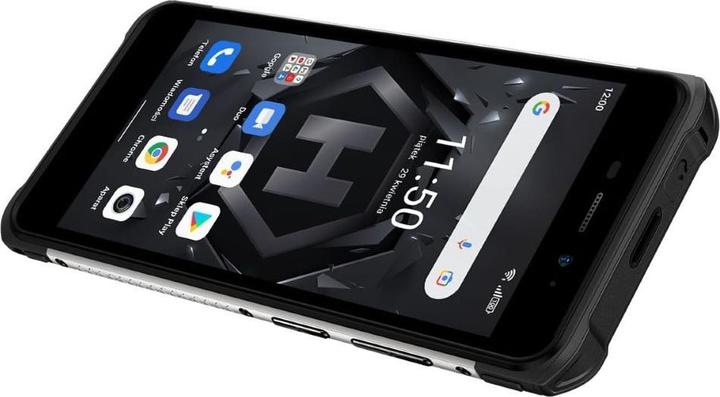 Immagine prodotto Myphone Hammer Iron 4 Dual silver Extreme pack (32 GB, Nero, 7.20", Doppia SIM, 13 Mpx)