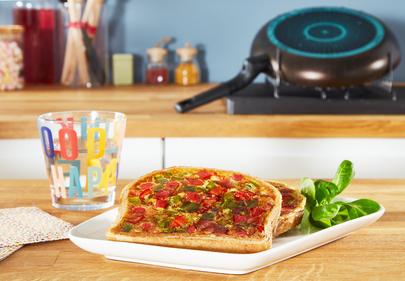 Actual product image Tefal Frying Pan B5690453 Easy Plus Diameter 24 cm, Fixed handle (24 cm, Pan set + pot set, Aluminium)