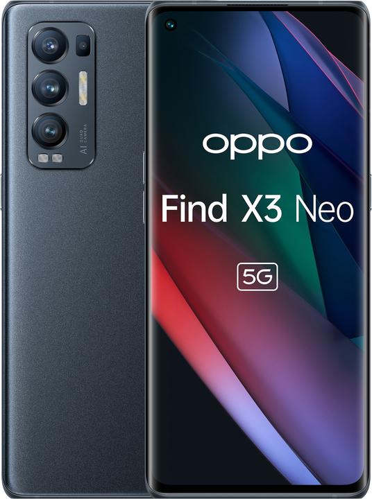 OPPO Trova X3 Neo 5G (256 GB, Starlight Black, 6.55", Doppia SIM, 50 Mpx, 5G)