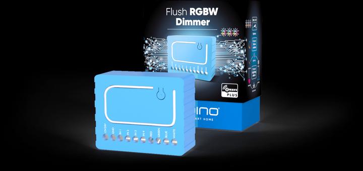 Actual product image Qubino RGBW Dimmer (Dimming actuator)