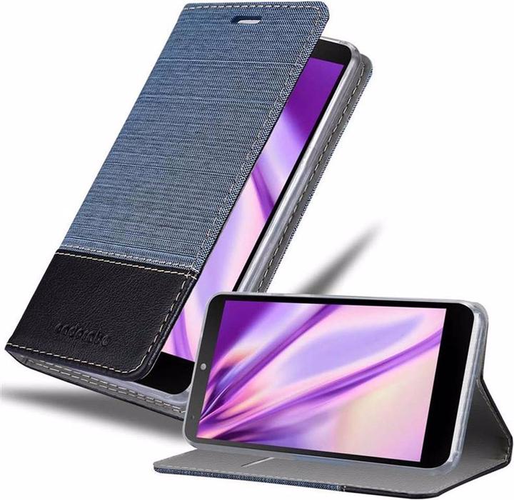 Produktbild Cadorabo Book Jeans Optik Cover (LG Nexus 5)