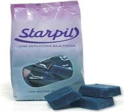 Starpil Cera dura blu con azulene di 1kg 980ml (980 ml, 1 x, 1000 g)