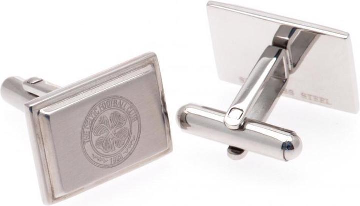 Image du produit Celtic FC Boutons de manchette en acier inoxydable (100% acier)