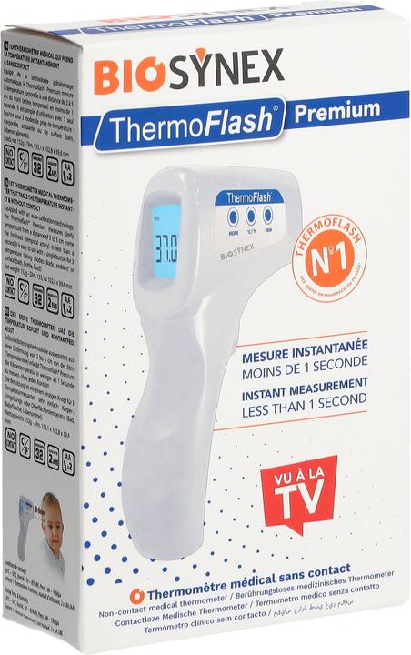 Immagine prodotto Biosynex ThermoFlash Premium (Senza contatto, Fronte)