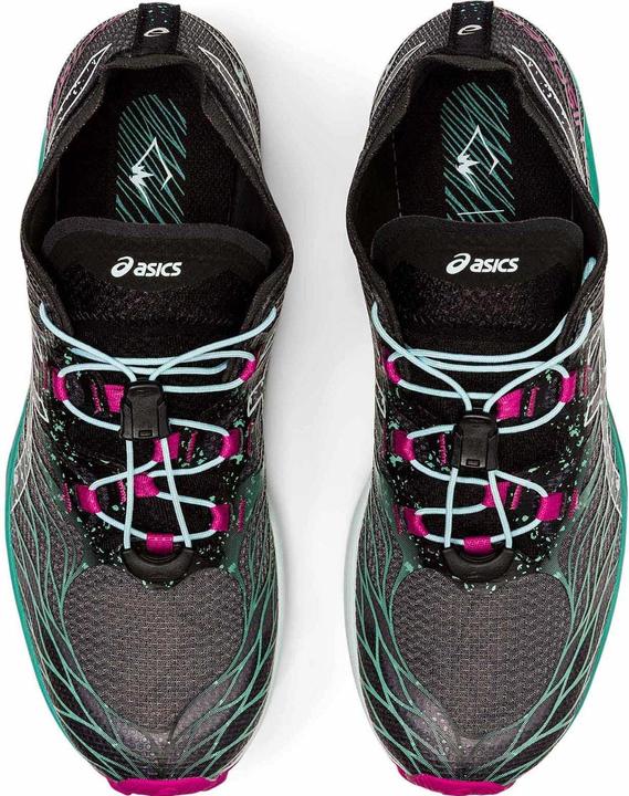 Actual product image ASICS Performance Fuji Speed Lady Black/Soothing Sea (39)