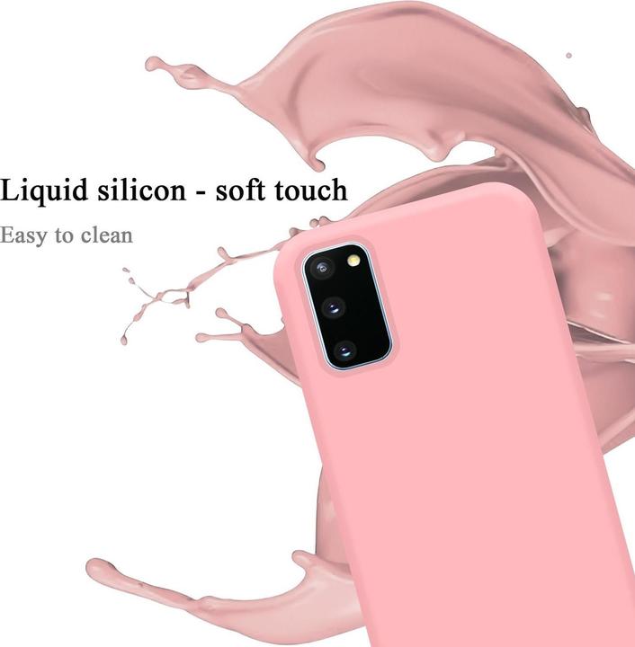Image du produit Cadorabo TPU Liquid Silicone Case Cover (Samsung Galaxy S20 FE)