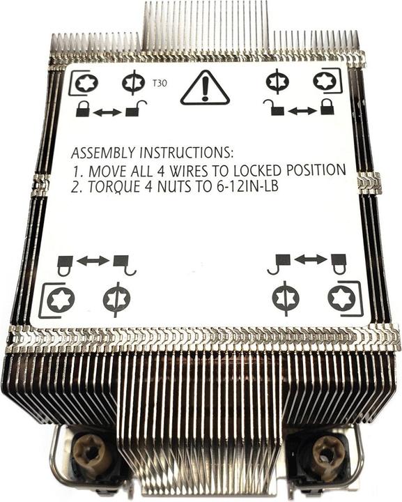 Immagine prodotto Dynatron N2 Raffreddatore per CPU Intel 2U 4189-4-5 P4-P5 o P+ Dissipatore in alluminio e pacco alette