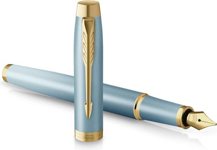 Image du produit Parker Pen Stylo Plume Parker IM Writing Rituals Vert, trait. F (Turquoise, 1 x)