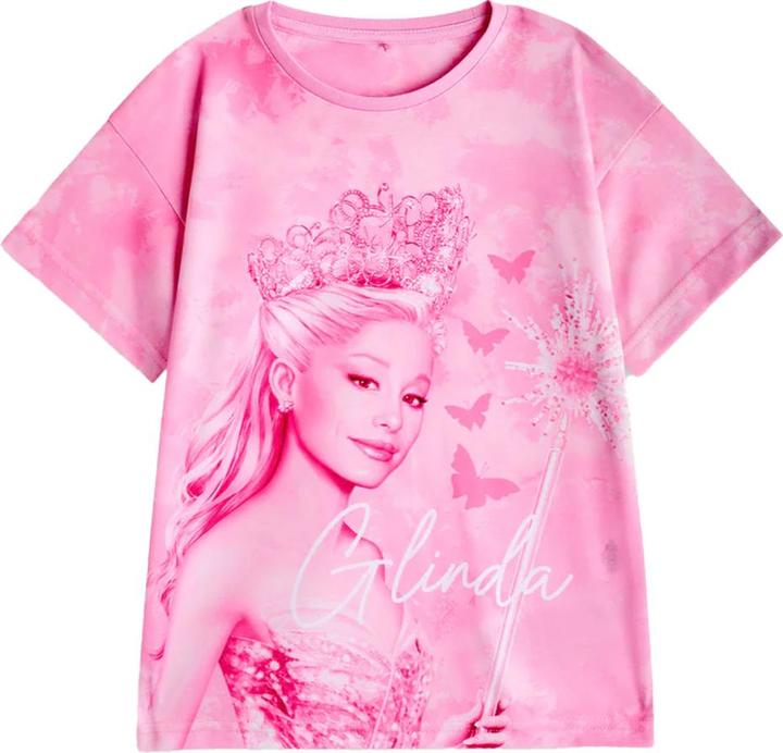Actual product image Wicked Girls Elphaba and Glinda Short-Sleeved Long Pyjama Set (Pack of 2) (128)