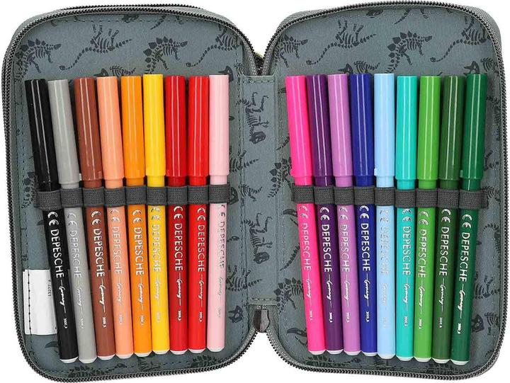 Image du produit Magni DEPESCHE DINO World Federtasche 3fach BITE gefüllt