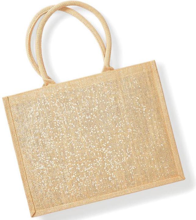 Immagine prodotto Westford Mill Borsa in iuta con brillantini metallici (21 l)
