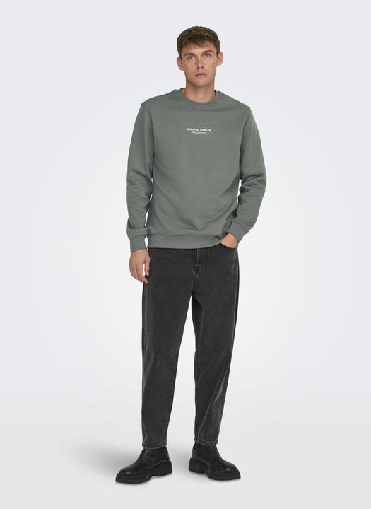 Produktbild Only & Sons Onscurated Reg Crew Neck Sweat Noos (XS)