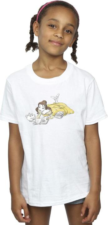 Image du produit Disney - T-shirt BEAUTY AND THE BEAST BELLE READING - Fille (116)