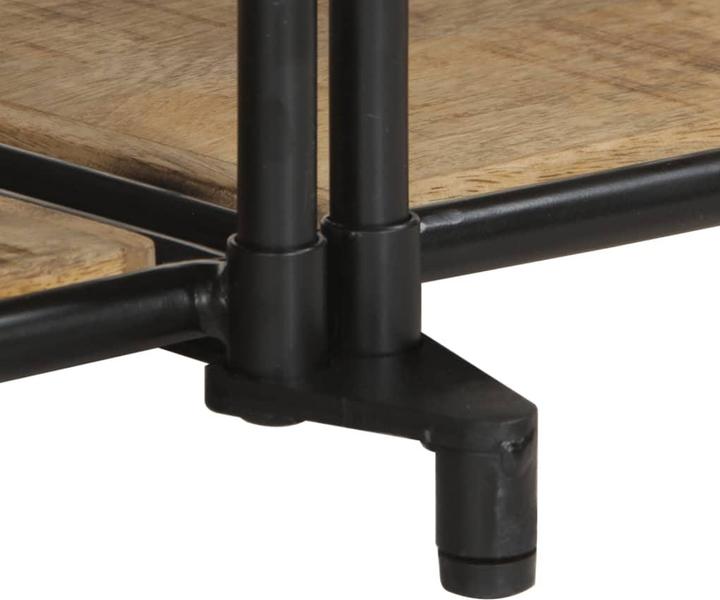 Actual product image VidaXL TV cabinet Lowboard TV cabinet TV table TV furniture Rough mango wood (160 x 42 x 40 cm)