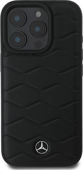 Produktbild Mercedes MEHCP16L23RWRSK iPhone 16 Pro 6.3" czarny/black hardcase MB Waves Leather (Apple iPhone 16 Pro)