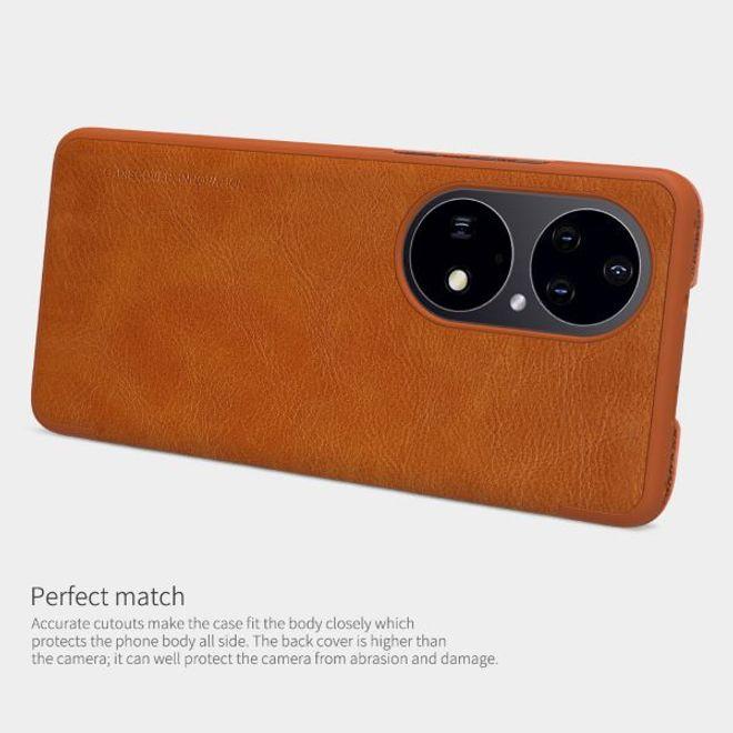 Actual product image Nillkin Qin Series (Huawei P50 Pro)