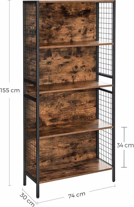 Produktbild Vasagle Buffet (74 x 30 x 155 cm)