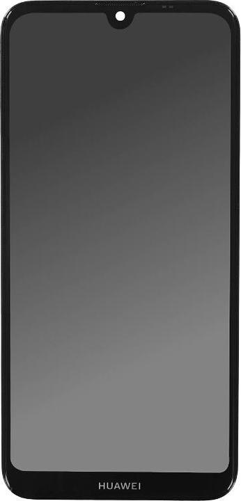 OEM Display-Einheit + Rahmen für Huawei Y7 2019 schwarz (Display, Huawei Y7 (2019))