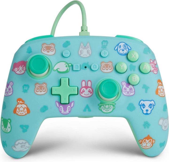 Actual product image PowerA Enhanced Wired Controller - Animal Crossing (Switch)