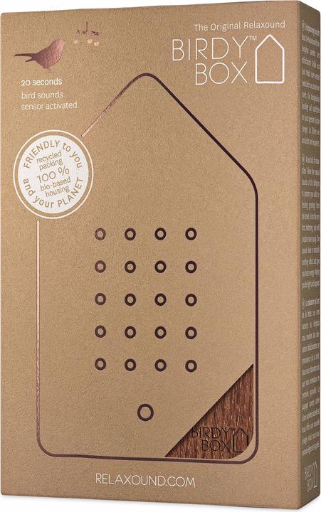 Image du produit Zwitscherbox Birdy-Box (7,5 x 2,5 x 12,5 cm)
