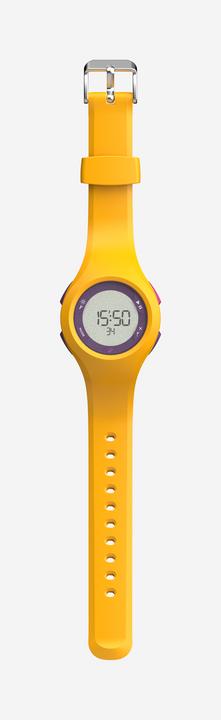 Produktbild Decathlon Laufuhr Stoppuhr - W200 M gelb/violett (40 mm)