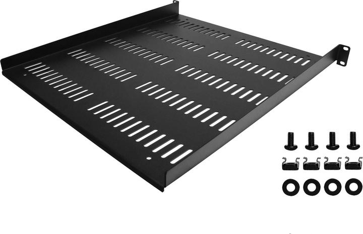 Actual product image StarTech 1U Vented Shelf 20in