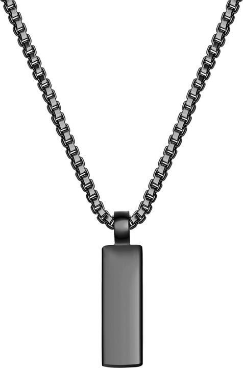 True Rebels Herren Halskette Edelstahl - 37336 (Edelstahl)