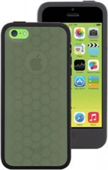 Actual product image Moshi Origo silicone case for iPhone 5C Graphite Black (Apple iPhone 5c)