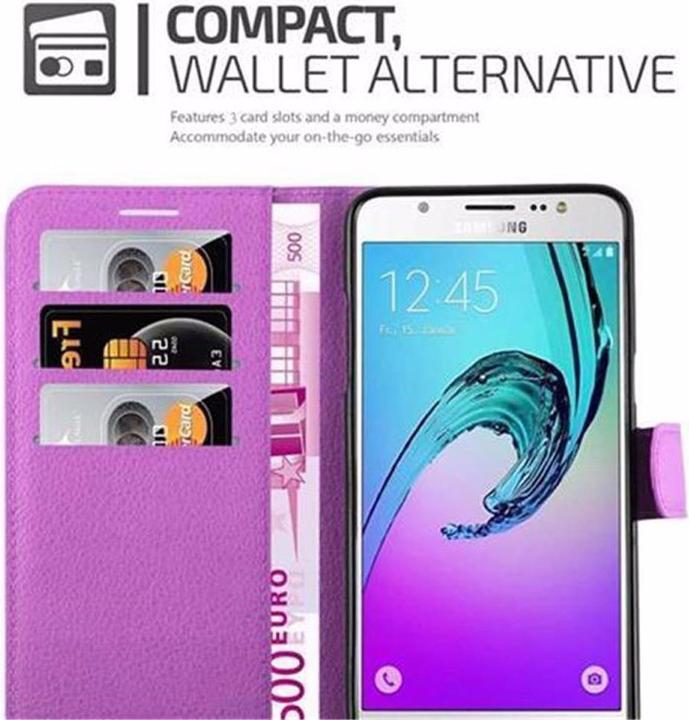 Produktbild Cadorabo Book mit Standfunktion Cover (Samsung Galaxy J5 (2016))