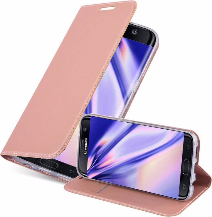 Actual product image Cadorabo Book Classy Style Cover (Samsung Galaxy S7 Edge)
