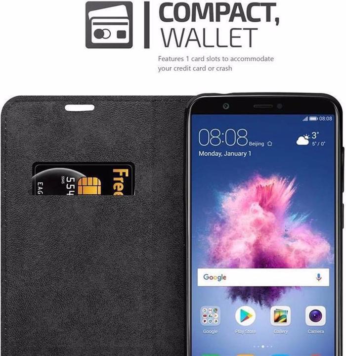 Productafbeelding Cadorabo Boek Onzichtbare Magneethoes (Huawei P Smart)