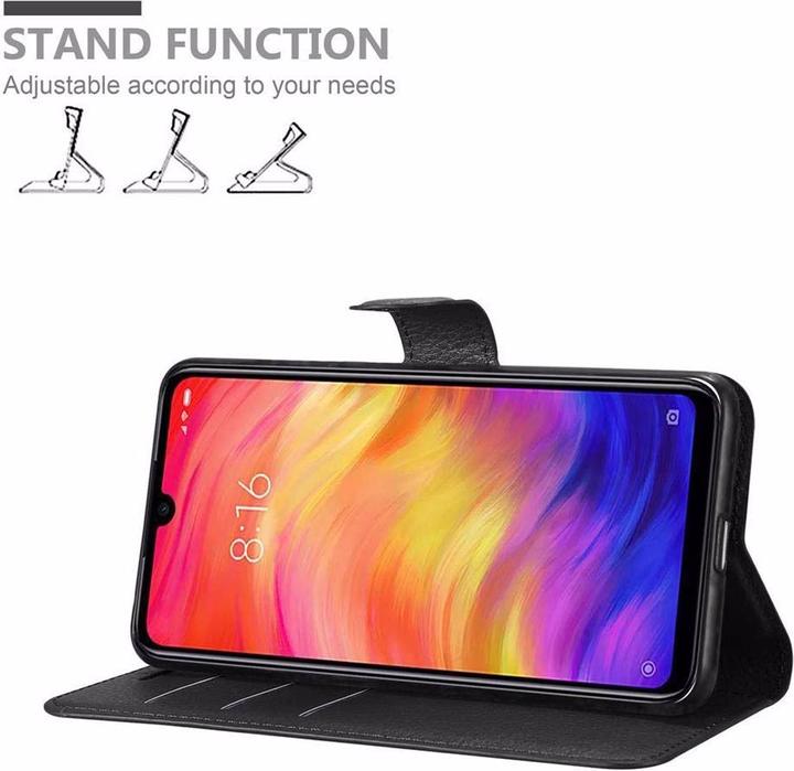 Productafbeelding Cadorabo Boek met kaft met standfunctie (Xiaomi Redmi Note 7)