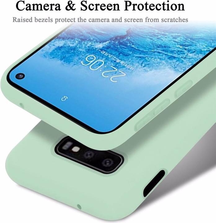 Actual product image Cadorabo TPU Liquid Silicone Case Cover (Samsung Galaxy S10e)