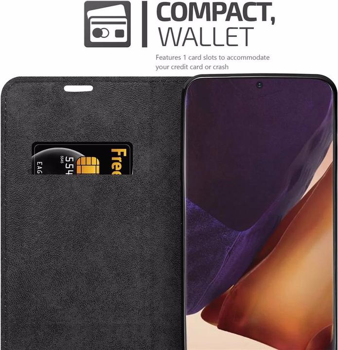 Produktbild Cadorabo Book Invisible Magnet Cover (Samsung Galaxy Note 20 Ultra)