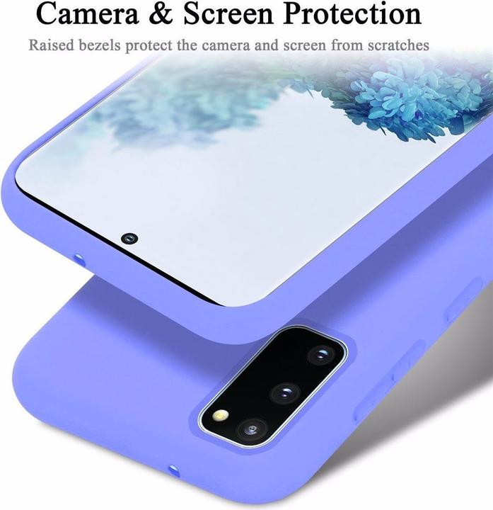 Immagine prodotto Cadorabo Copertura della cassa del silicone liquido TPU (Samsung Galaxy S20 FE)