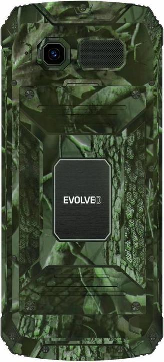 Actual product image Evolveo StrongPhone Z6, 2.8" vodotěsný odolný/2xSIM/2px/micro SDHC/4000mAh/camo (2.80", 2 Mpx, 2G)