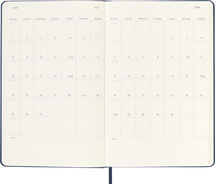 Actual product image Moleskine Student Agenda (13 x 21 cm, English)